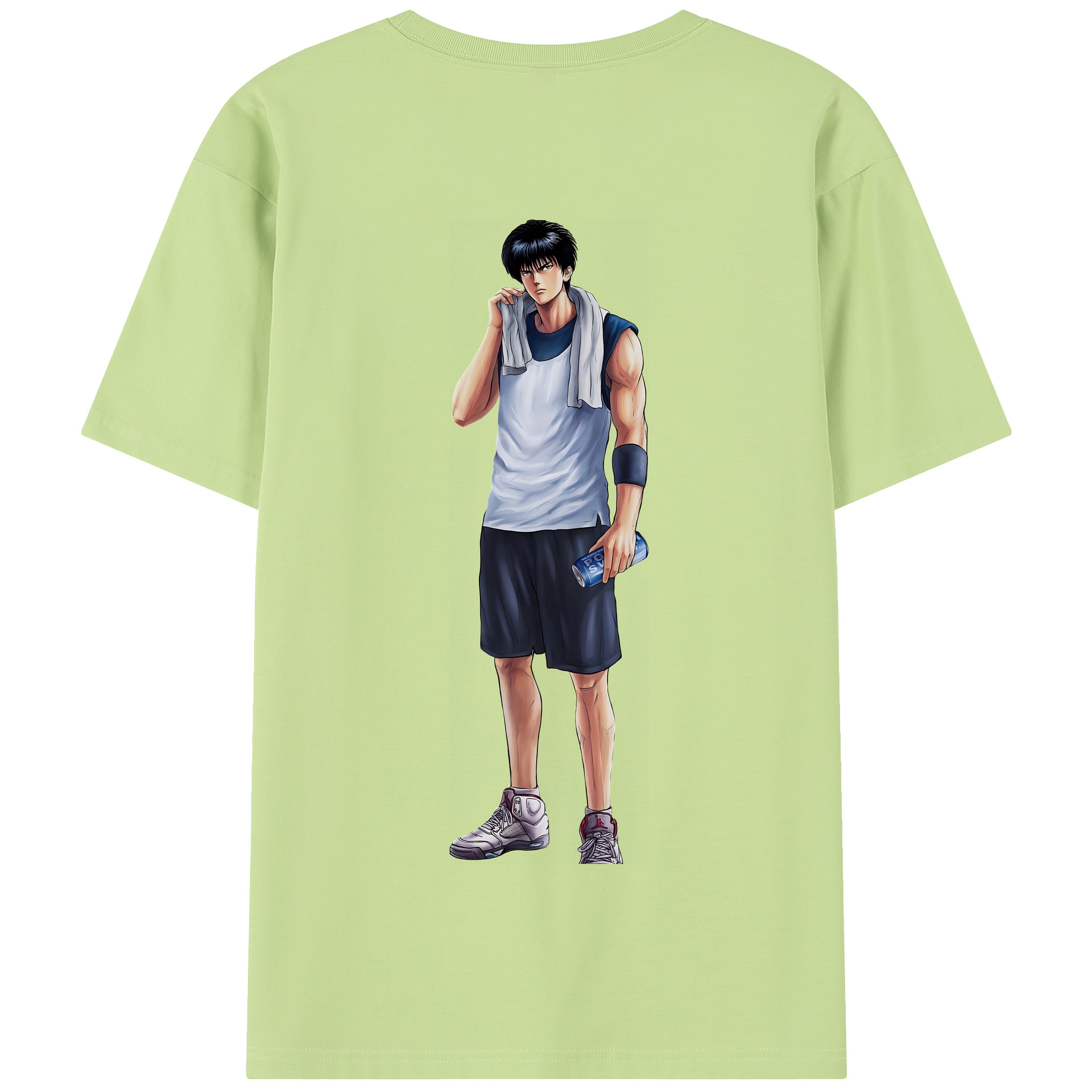 SLAM DUNK／スラムダンク 綿100％半袖Tシャツ（背面プリント）